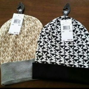 NWT 2 Michael Kors Beanie Hats